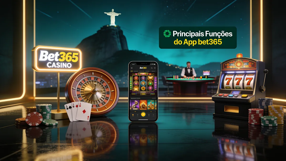 bet365 no Brasil — Principais Funções do App bet365
